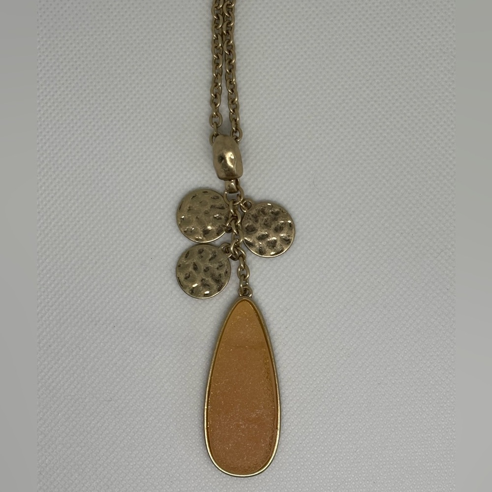 JK by Thirty One Dimple Rose Necklace - 34” L w/ 2” Extender